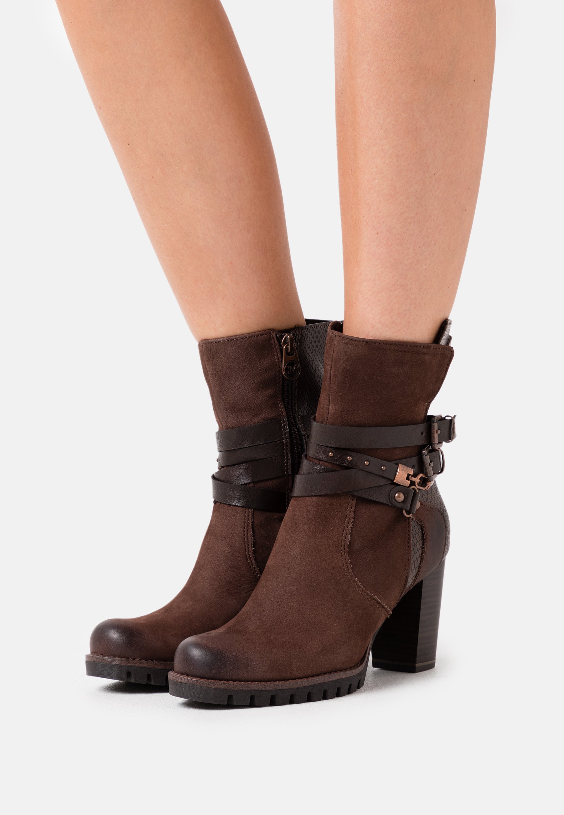 Ankle Boots Marco Tozzi Stiefeletten Braun Marco Tozzi Boots Blau