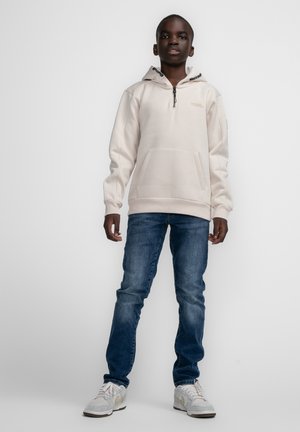 Sweat à capuche - ecru