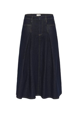 Cream ROBINA  - Jeanskjol - chicago rinse blue denim tobac