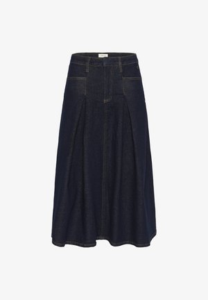 Cream ROBINA  - Teksaseelik - chicago rinse blue denim tobac