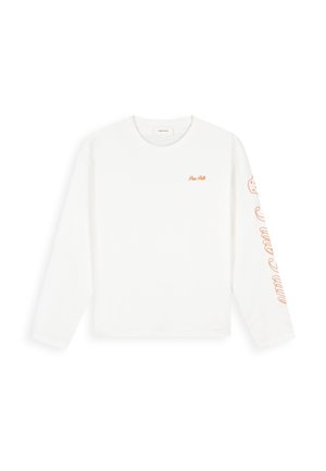 Pure Path, BOXY FIT CREWNECK LS T-SHIRTS - Longsleeve - off white