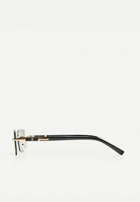 Bershka RECTANGULAR - Sonnenbrille - black