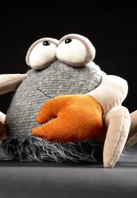 sigikid KICK KLICK, BEASTSTOWN
 - Cuddly toy - grau beige orange