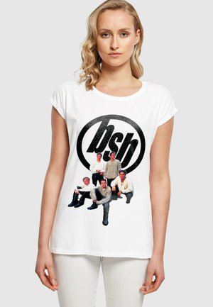 BACKSTREET BOYS VINTAGE LOGO EXTENDED - Print T-shirt - white