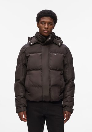 MONOGRAM PUFFER - Winter jacket - black coffee