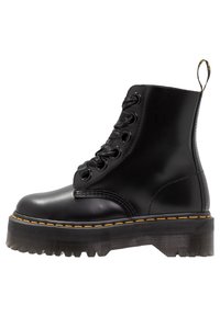 Dr. Martens - Dr. Martens Platform boot - Platåstövletter - black Miniatyrbild 1