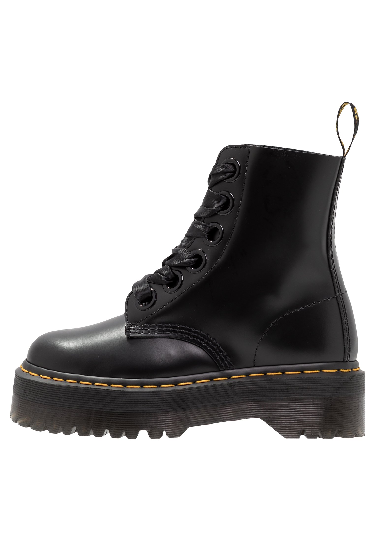 server Bereiken Detecteren Dr. Martens Dr. Martens Platform boot - Enkellaarsjes met plateauzool -  black/zwart - Zalando.nl