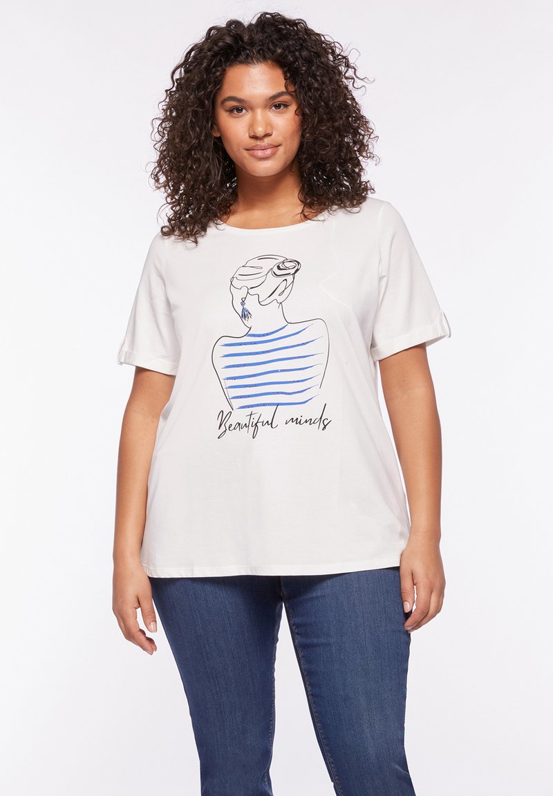 Fiorella Rubino T-shirt print wit