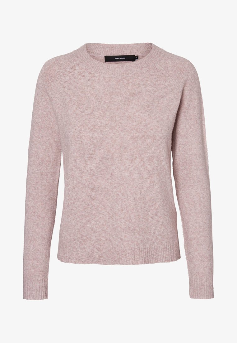 Vero Moda VMDOFFY O-NECK Trui Woodrose/roze - Main Image