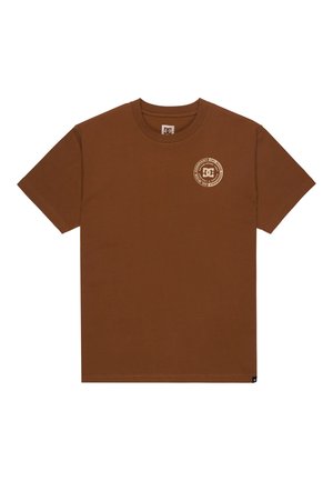 DC Shoes, T-Shirt print - cqf toffee