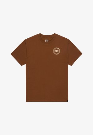 DC Shoes, T-Shirt print - cqf toffee