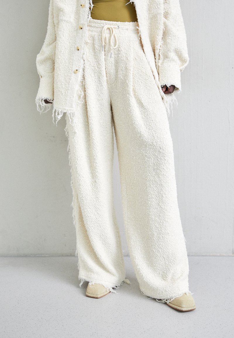 ECKHAUS LATTA TROUSER - Pantalon classique - ecru