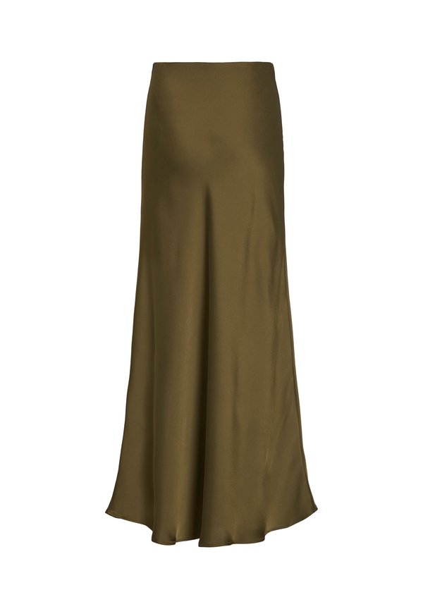 VISAHRA ANKLE - A-line skirt - dark olive2