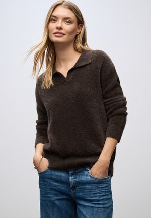 Pullover - braun