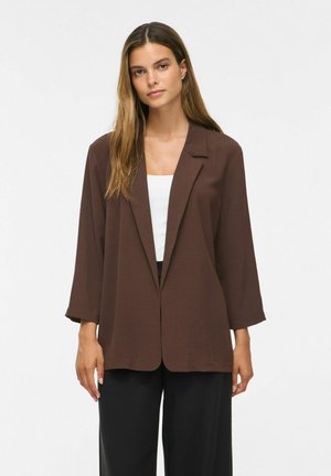 VILA BLAZER VICALO 3/4 SLEEVED - Blazer - coffee bean