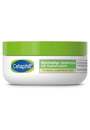 CETAPHIL NACHTCREME  REICHHALTIGE NACHTCREME MIT HYALURONSÄURE - Nachtpflege - -