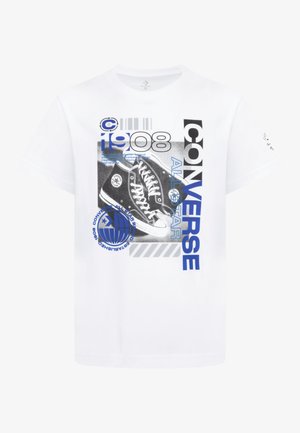 PHOTO SNEAKER TEE - Camiseta estampada - black/white