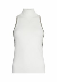 WITH RHINESTONES - Débardeur - white