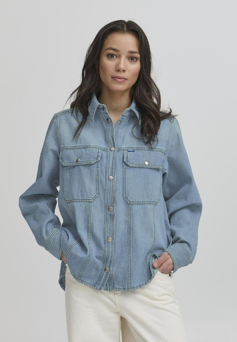 BALL - BALEON - Skjortebluse - light blue denim, Forstørre