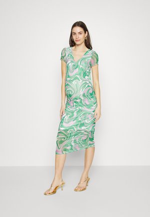MAMALICIOUS MLSWAN MIDI DRESS - Φόρεμα από ζέρσεϊ - irish green