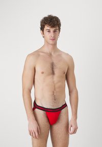 HUGO PLANET 3 PACK - Slip - bright red