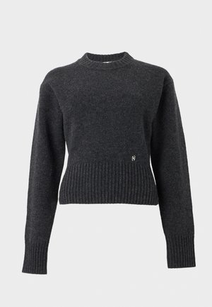 Holzweiler, JULIA CROPPED CREWNECK - Pullover - dark grey