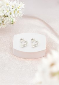 Sofia Milani HEART - Örhänge - silver coloured