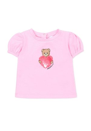 T-shirt con stampa - pink