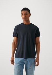 Hollister Co. ICON CREW 5 PACK - Βασικό μπλουζάκι - brilliant white/ultimate gray/navy blazer/black/red