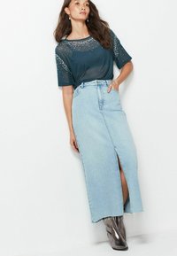 Next SHORT SLEEVE SCATTER SPARKLE  - T-shirts print - teal blue