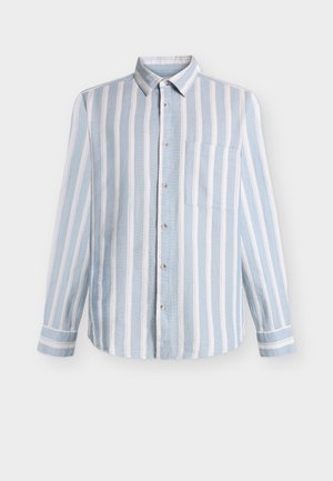 TOM TAILOR, STRUCTURED STRIPED  - Majica - mountain blue big stripe