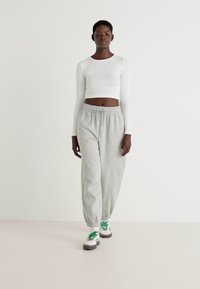 GAP BAGGY - Tepláky - light heather grey