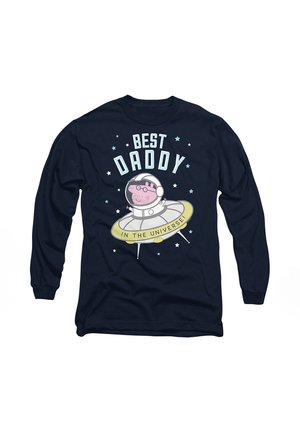 PEPPA PIG BEST DADDY PIG IN THE UNIVERSE - Langarmshirt - dark blue