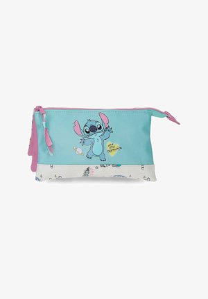 Disney, STITCH LITTLE DESTRUCTION SCHOOL 12CM - Estuche escolar - blue