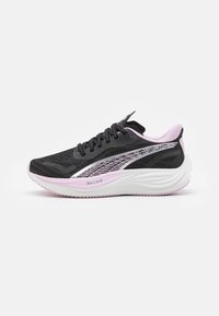 Puma - VELOCITY NITRO 3  - Neitrāli skriešanas apavi - black/silver/grape mist Miniatūras attēls 1