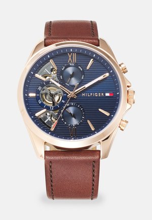 BAKER - Hodinky - brown/rose gold-coloured