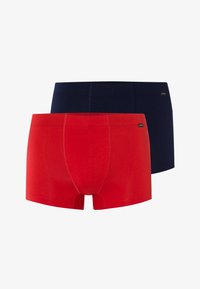 Non sélectionné, deep navy bright red