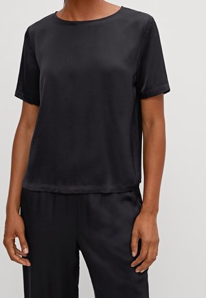 comma Blouse - black