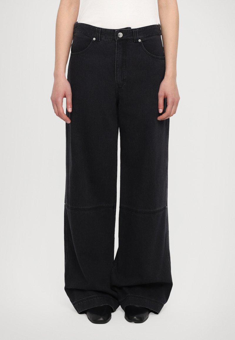 Rodebjer - EILEEN - Leveälahkeiset - black, Suurenna