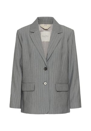 Part Two, NARAPW BZ - Κοντό παλτό - grey white pinstripe