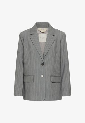 Part Two, NARAPW BZ - Κοντό παλτό - grey white pinstripe