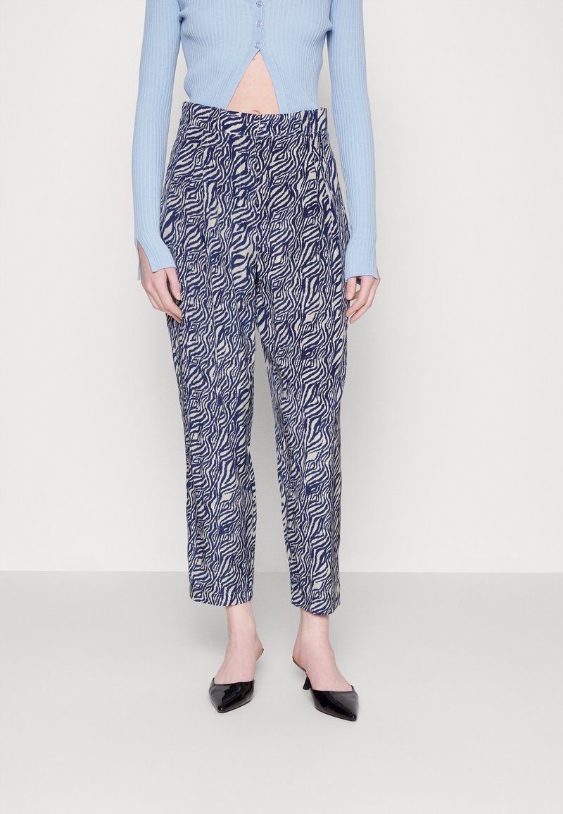 Stella Nova Pantalon classique - cream/blue