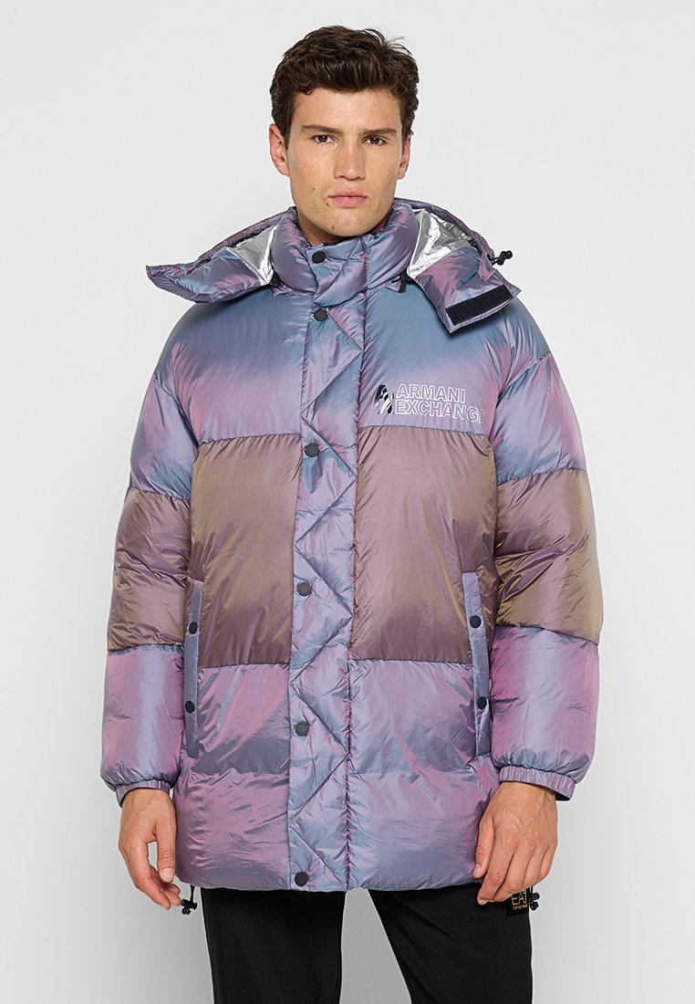 Armani Exchange Winterjas paars Armani Exchange Winterjas paars