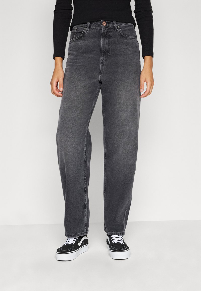 ONLY - ONLCARRIE TAPERED - Répafazonú farmer - washed black, Nagyítás