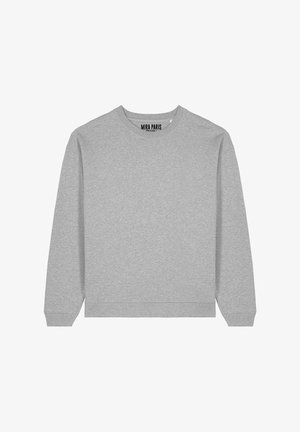Mira Paris, CORAZON EMBROIDERY UNISEX OVERSIZE - Sweatshirt - mottled grey