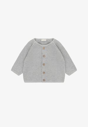 FIXONI, CARDIGAN KNIT UNISEX - Strickjacke - flint gray melange