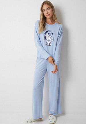 THE PEANUTS SET - Pyjama set - light blue