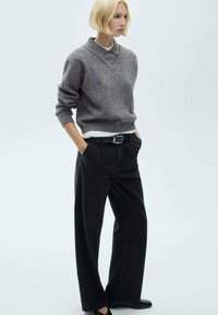 Mango SCHOOL - Svetr - anthracite
