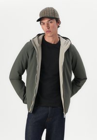 K-Way JACK WARM DOUBLE UNISEX - Jachetă de iarnă - green blackish/green oak