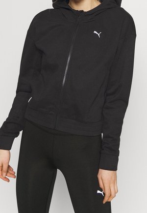 Fleecepullover - black